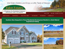 Tablet Screenshot of edenestatesnh.com